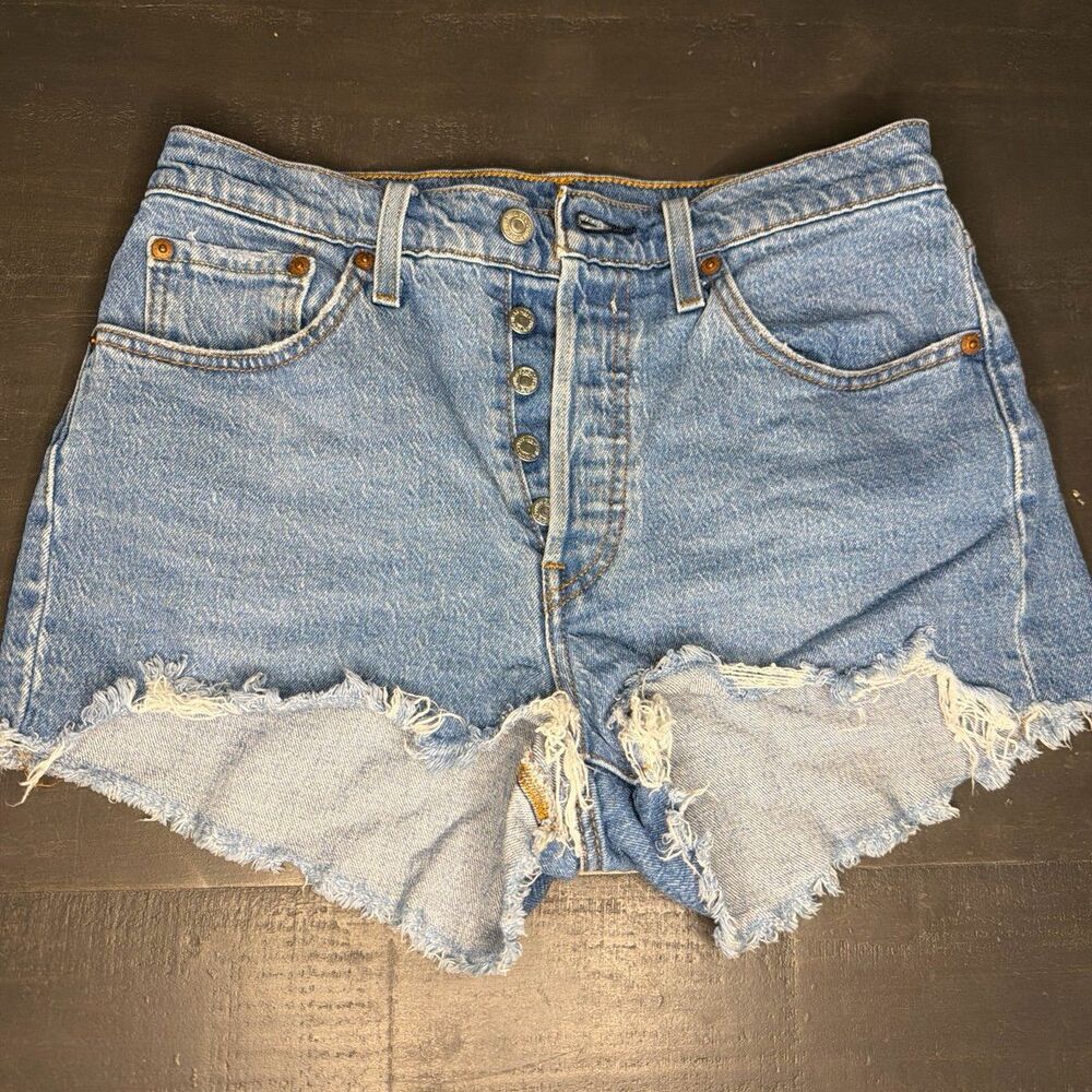 Levi's 501 Women's Denim Cutoff Shorts